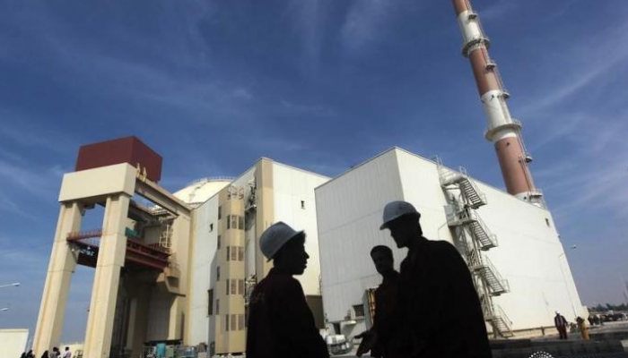محطة للطاقة النووية في بوشهر بإيران