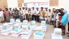 مساعدات إنسانية إماراتية لأهالي رضوم اليمنية
