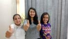3 طفلات مصريات يبتكرن تطبيقًا لـ"سد جوع الفقراء"