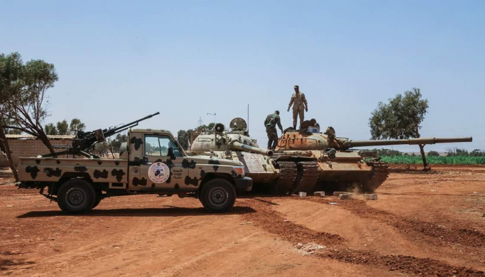 الجيش الليبي يتقدم في درنة 