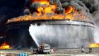 إغلاق ميناء السدر الليبي بسبب اشتباكات وحريق بصهريج في رأس لانوف