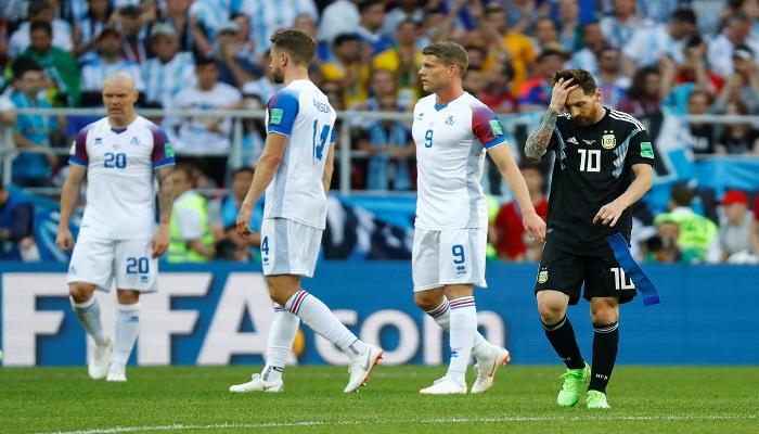 الأرجنتين ضد أيسلندا