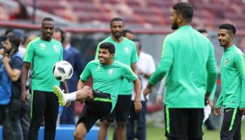 تدريبات المنتخب السعودي