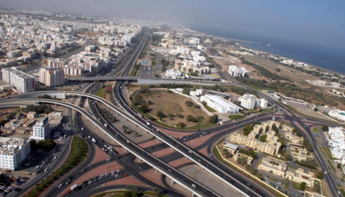 منظر عام للعاصمة مسقط