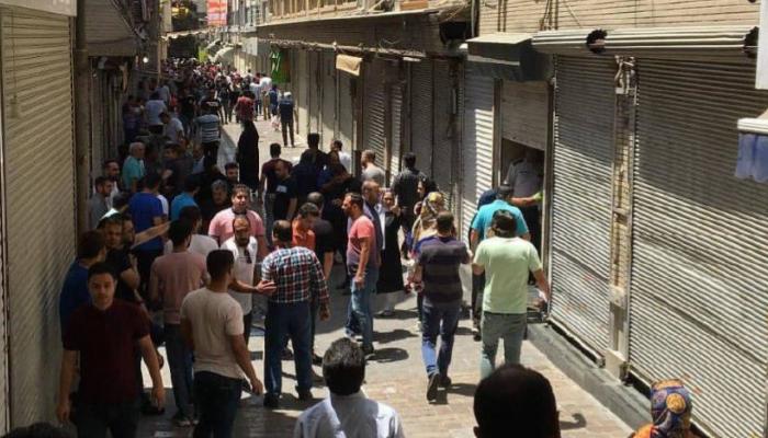 احتجاجات واسعة بالأسواق الإيرانية