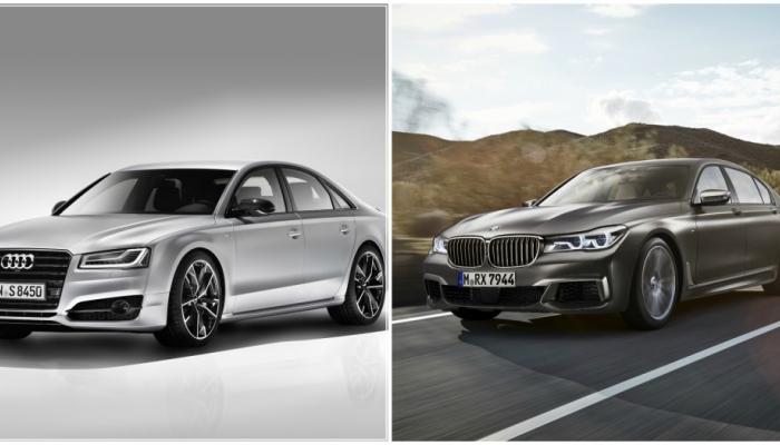 audi s8 - bmw M760Li