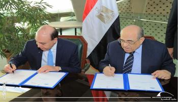 الدكتور مصطفى الفقي والفريق مهاب مميش