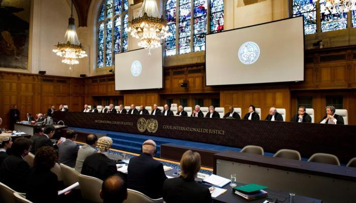 جلسة سابقة لمحكمة العدل الدولية- أرشيفية