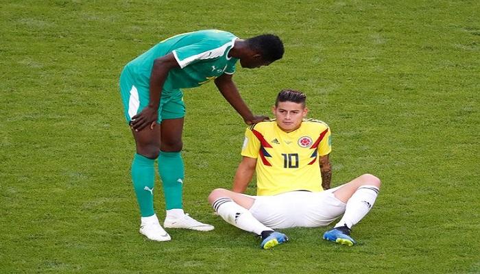 جيمس رودريجيز لاعب منتخب كولومبيا
