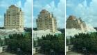 بالفيديو.. تدمير فندق تاريخي بالصين في 10 ثوان