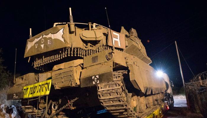 دبابات جيش الاحتلال في مرتفعات الجولان السورية- أرشيفية