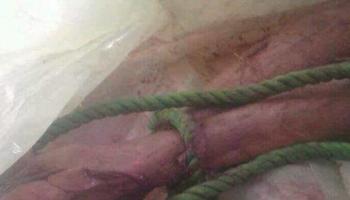 صورة تداولها رواد مواقع التواصل الاجتماعي حول الجريمة 