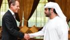 بالصور..مكتوم بن محمد يستقبل رئيس مجلس إدارة شركة بوش الألمانية
