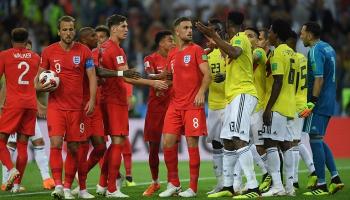 مباراة إنجلترا وكولومبيا   