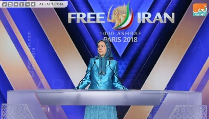 مريم رجوي زعيمة المعارضة الإيرانية بالخارج