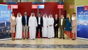 طيران الإمارات تدشن خدمتها إلى تشيلي