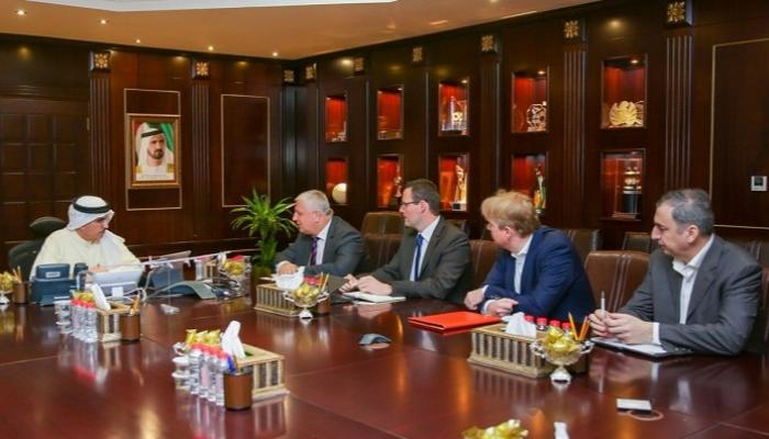 وفد من شركة "فويث" الألمانية يزور هيئة كهرباء ومياه دبي