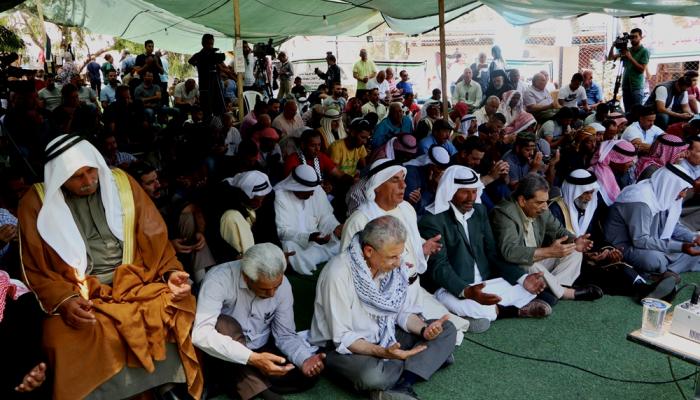 صلاة الجمعة اليوم في الخان الأحمر