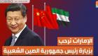 الإمارات ترحب بزيارة رئيس جمهورية الصين الشعبية