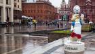 سرقة تمثال لتميمة مونديال روسيا
