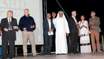 الفجيرة الثقافية تحصل على الدرع الذهبي من "ميجرارت السينمائي الإيطالي"