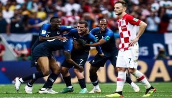 مباراة فرنسا وكرواتيا