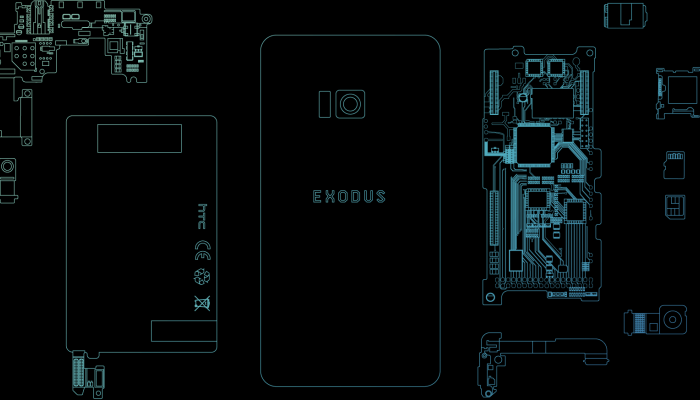 هاتف بلوك تشين Exodus من إتش تي شي