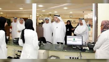 الدكتور محمد سليم العلماء خلال الجولة التفقدية