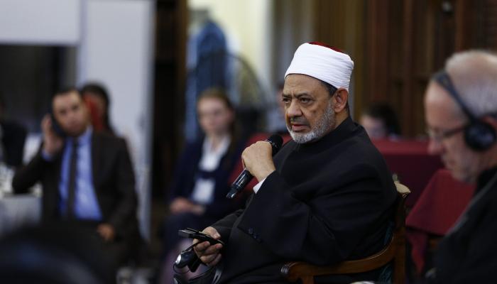 الإمام الأكبر الدكتور أحمد الطيب، شيخ الأزهر، رئيس مجلس حكماء المسلمين