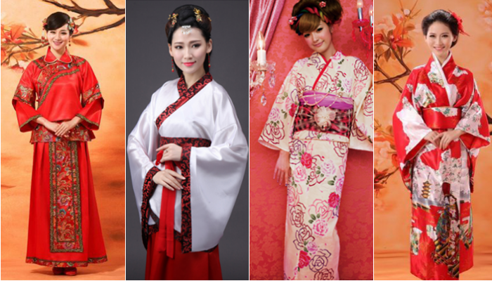الهانفو والشيونغسام أزياء الاحتفالات في الصين