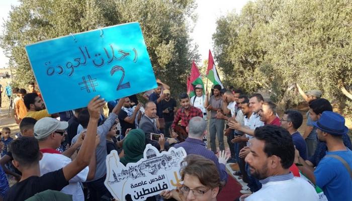 "رحلات العودة".. فلسطينيون يواجهون الاحتلال بثقافة الحياة