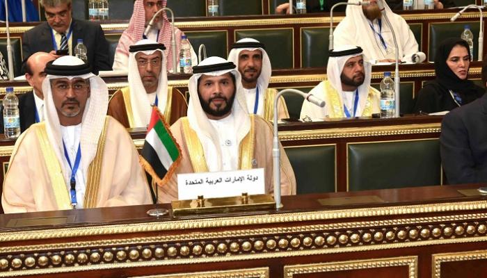 وفد الشعبة البرلمانية الإماراتية
