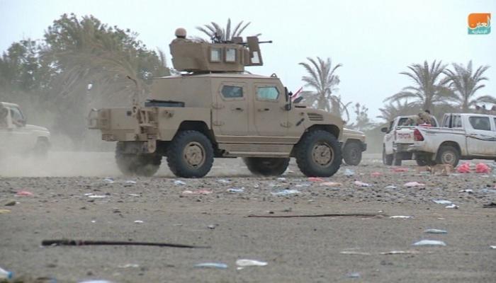 آليات تابعة للقوات اليمنية المشتركة - أرشيفية