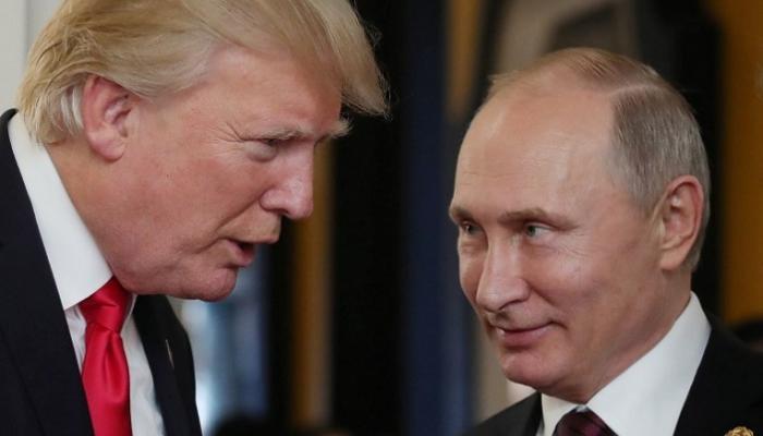 الرئيس الروسي بوتين ونظيره الأمريكي ترامب 