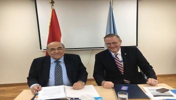 مذكرة تفاهم بين الأمم المتحدة ومكتبة الإسكندرية 