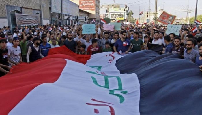 جانب من مظاهرات العراق