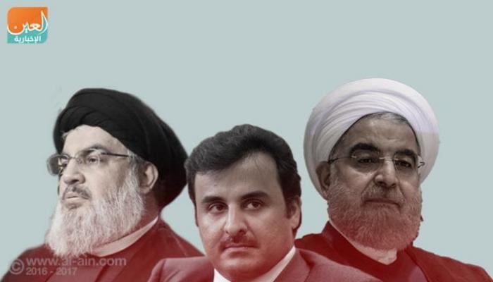 قطر وإيران وحزب الله