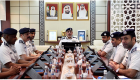 تنفيذية شرطة أبوظبي تناقش الجهود التطويرية للعمل الشرطي والأمني