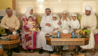 حاكم عجمان يستقبل أسرة الطفلة المغربية "ملاك" بعد علاجها