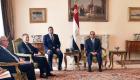 السيسي يبحث تطورات الملف الليبي مع وزير خارجية إيطاليا