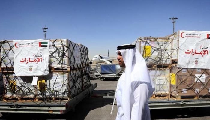مساعدات إماراتية إلى المتضررين في اليمن - أرشيفية