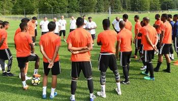 معسكر المنتخب الإماراتي في النمسا 