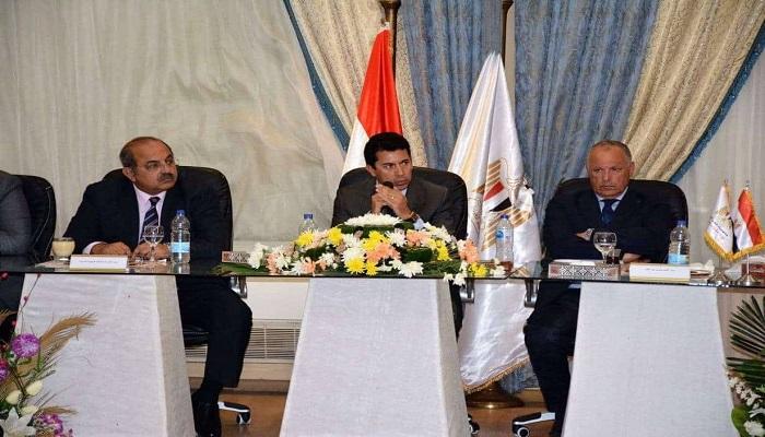 اجتماع في وزارة الرياضة