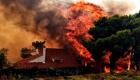 ارتفاع عدد ضحايا حرائق الغابات في اليونان إلى 93 شخصا