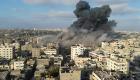 18 مصابا في استهداف الطيران الإسرائيلي مبنى "المسحال" بغزة