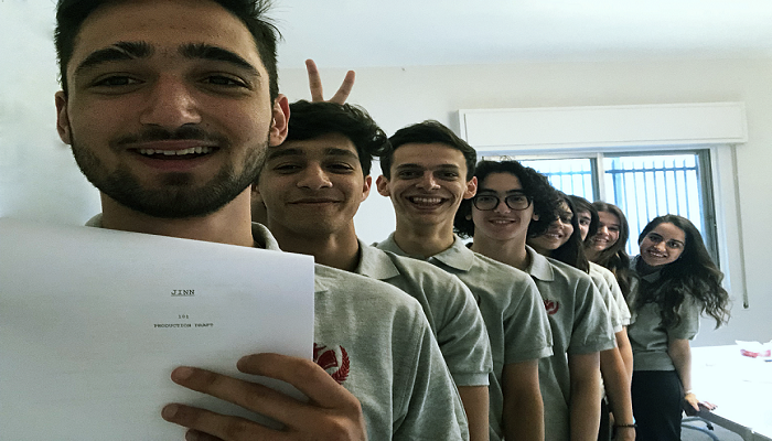 أبطال مسلسل "جِن"