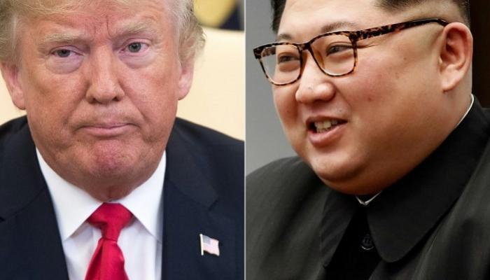 دونالد ترامب وكيم جونج أون