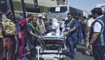وزارة الصحة السعودية تصعد الحجاج لمشعر عرفات
