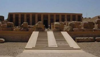 مدينة أبيدوس بمحافظة سوهاج في صعيد مصر 