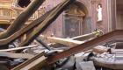 انهيار سقف كنيسة "القديس يوسف النجار" التاريخية في روما